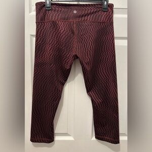 Lululemon Wunder Under Crop IIl Leggings